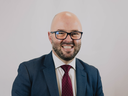 Meet our people. A picture of Scott Morley, Holroyd Howe Managing Director