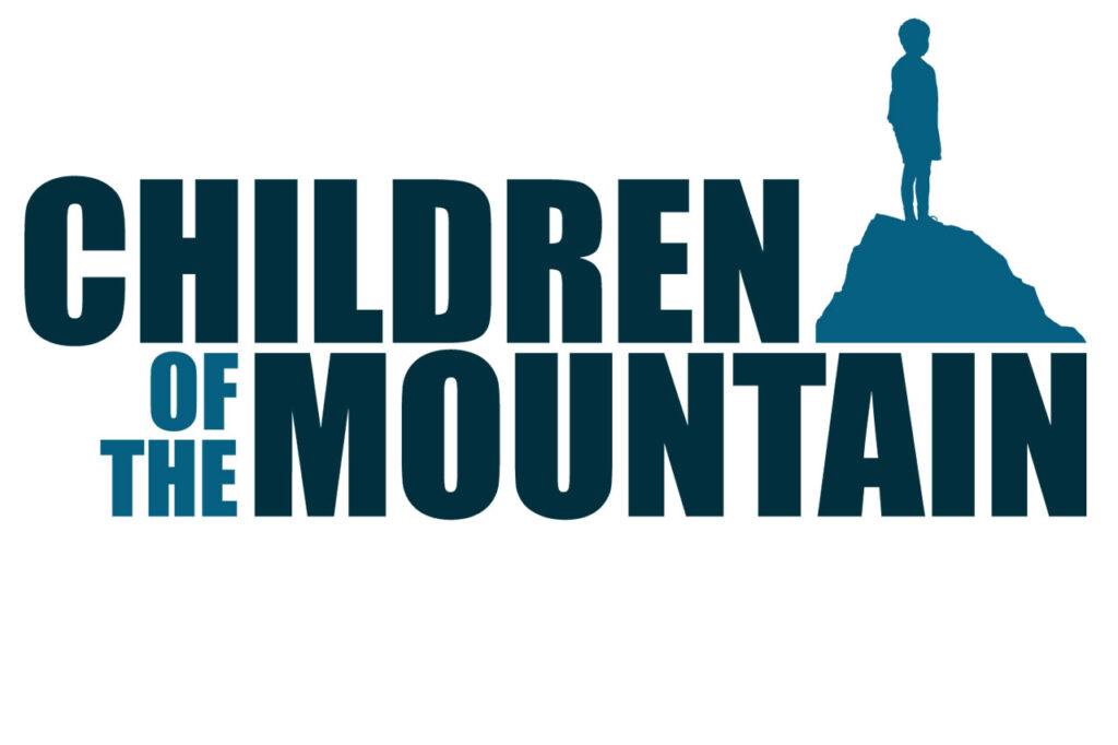 A logo for the charity Children of the Mountain