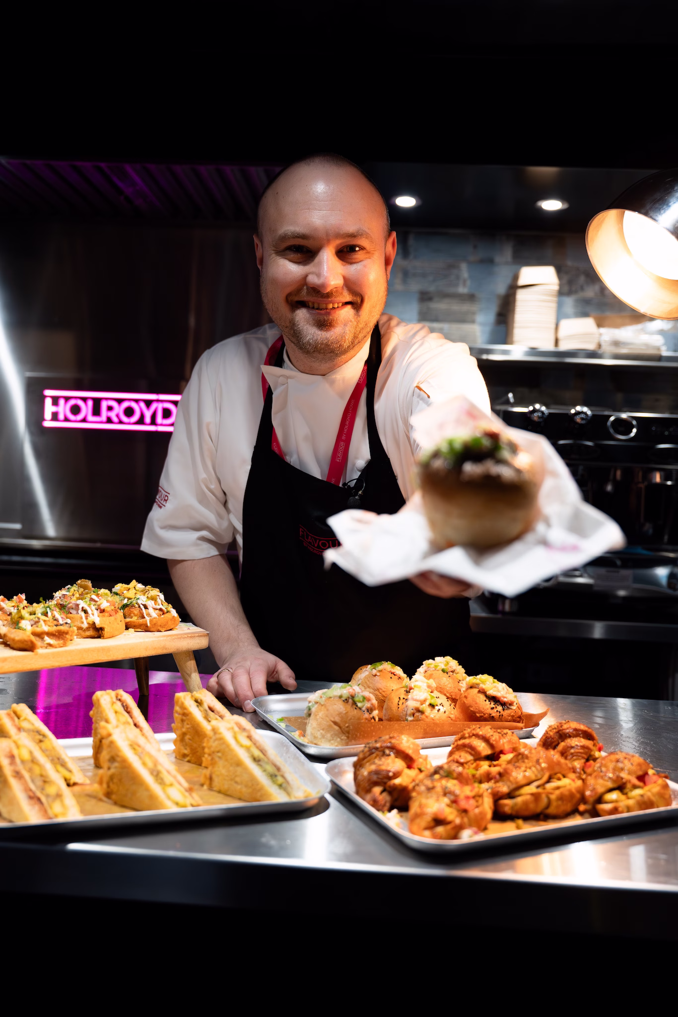 Seasoned chefs cooking fresh, seasonal food on site every day